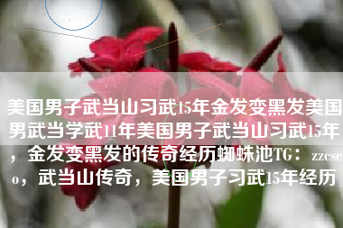 美国男子武当山习武15年金发变黑发美国男武当学武11年美国男子武当山习武15年，金发变黑发的传奇经历蜘蛛池TG：zzcseo，武当山传奇，美国男子习武15年经历