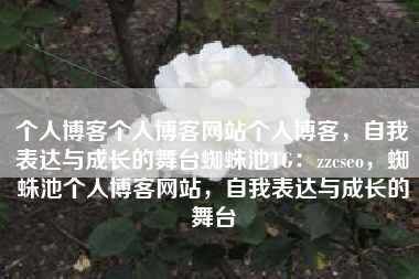 个人博客个人博客网站个人博客，自我表达与成长的舞台蜘蛛池TG：zzcseo，蜘蛛池个人博客网站，自我表达与成长的舞台