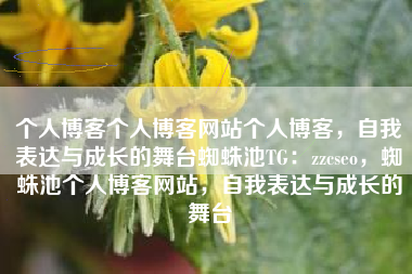 个人博客个人博客网站个人博客，自我表达与成长的舞台蜘蛛池TG：zzcseo，蜘蛛池个人博客网站，自我表达与成长的舞台