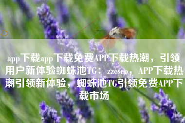 app下载app下载免费APP下载热潮，引领用户新体验蜘蛛池TG：zzcseo，APP下载热潮引领新体验，蜘蛛池TG引领免费APP下载市场