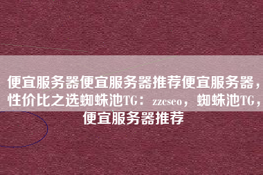 便宜服务器便宜服务器推荐便宜服务器，性价比之选蜘蛛池TG：zzcseo，蜘蛛池TG，便宜服务器推荐
