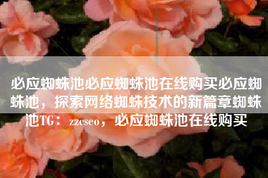 必应蜘蛛池必应蜘蛛池在线购买必应蜘蛛池，探索网络蜘蛛技术的新篇章蜘蛛池TG：zzcseo，必应蜘蛛池在线购买