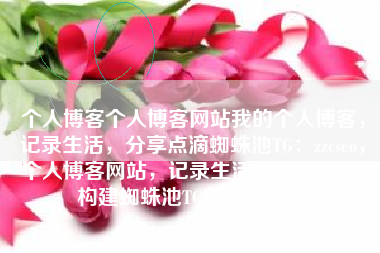 个人博客个人博客网站我的个人博客，记录生活，分享点滴蜘蛛池TG：zzcseo，个人博客网站，记录生活，分享点滴，构建蜘蛛池TG的个人世界