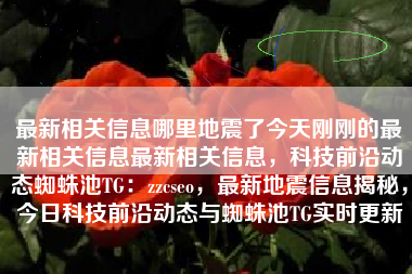 最新相关信息哪里地震了今天刚刚的最新相关信息最新相关信息，科技前沿动态蜘蛛池TG：zzcseo，最新地震信息揭秘，今日科技前沿动态与蜘蛛池TG实时更新