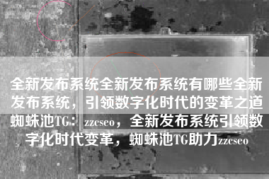 全新发布系统全新发布系统有哪些全新发布系统，引领数字化时代的变革之道蜘蛛池TG：zzcseo，全新发布系统引领数字化时代变革，蜘蛛池TG助力zzcseo