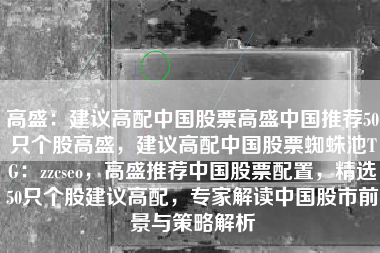 高盛：建议高配中国股票高盛中国推荐50只个股高盛，建议高配中国股票蜘蛛池TG：zzcseo，高盛推荐中国股票配置，精选50只个股建议高配，专家解读中国股市前景与策略解析