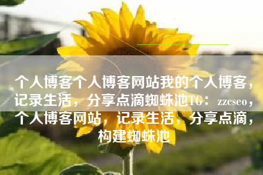 个人博客个人博客网站我的个人博客，记录生活，分享点滴蜘蛛池TG：zzcseo，个人博客网站，记录生活，分享点滴，构建蜘蛛池
