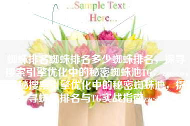蜘蛛排名蜘蛛排名多少蜘蛛排名，探寻搜索引擎优化中的秘密蜘蛛池TG：zzcseo，揭秘搜索引擎优化中的秘密蜘蛛池，探寻蜘蛛排名与TG实战指南zzcseo