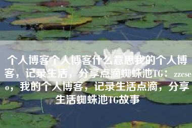 个人博客个人博客什么意思我的个人博客，记录生活，分享点滴蜘蛛池TG：zzcseo，我的个人博客，记录生活点滴，分享生活蜘蛛池TG故事