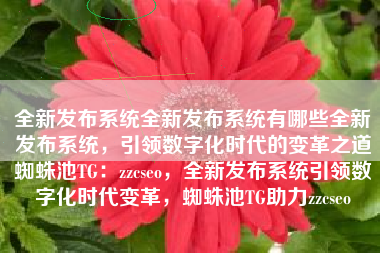 全新发布系统全新发布系统有哪些全新发布系统，引领数字化时代的变革之道蜘蛛池TG：zzcseo，全新发布系统引领数字化时代变革，蜘蛛池TG助力zzcseo