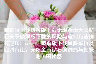破解版下载破解版下载无限金币无限钻石关于破解版下载的风险与应对方法蜘蛛池TG：zzcseo，破解版下载风险解析及应对方法，无限金币钻石的诱惑与蜘蛛池TG的秘密