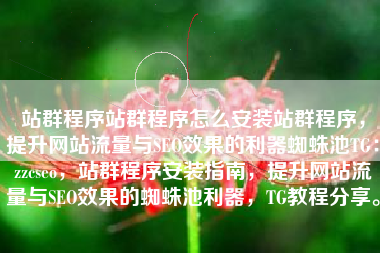 站群程序站群程序怎么安装站群程序，提升网站流量与SEO效果的利器蜘蛛池TG：zzcseo，站群程序安装指南，提升网站流量与SEO效果的蜘蛛池利器，TG教程分享。