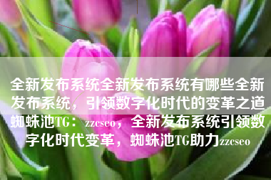 全新发布系统全新发布系统有哪些全新发布系统，引领数字化时代的变革之道蜘蛛池TG：zzcseo，全新发布系统引领数字化时代变革，蜘蛛池TG助力zzcseo