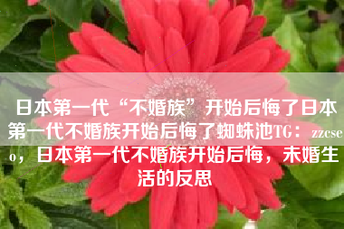 日本第一代“不婚族”开始后悔了日本第一代不婚族开始后悔了蜘蛛池TG：zzcseo，日本第一代不婚族开始后悔，未婚生活的反思