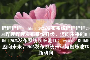 哔哩哔哩_bilibili_2025发布系统哔哩哔哩2050哔哩哔哩发布系统升级，迈向未来的Bilibili 2025发布系统蜘蛛池TG：zzcseo，Bilibili迈向未来，2025发布系统升级与蜘蛛池TG新动向