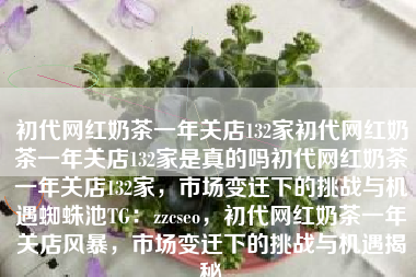 初代网红奶茶一年关店132家初代网红奶茶一年关店132家是真的吗初代网红奶茶一年关店132家，市场变迁下的挑战与机遇蜘蛛池TG：zzcseo，初代网红奶茶一年关店风暴，市场变迁下的挑战与机遇揭秘