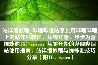 站详细教程_哔哩哔哩站怎么用哔哩哔哩上的站详细教程，从零开始，步步为营蜘蛛池TG：zzcseo，从零开始的哔哩哔哩站使用指南，站详细教程与蜘蛛池技巧分享（附TG，zzcseo）