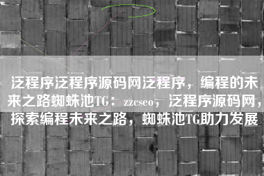 泛程序泛程序源码网泛程序，编程的未来之路蜘蛛池TG：zzcseo，泛程序源码网，探索编程未来之路，蜘蛛池TG助力发展