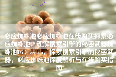 必应蜘蛛池必应蜘蛛池在线购买探索必应蜘蛛池，理解搜索引擎的秘密武器蜘蛛池TG：zzcseo，探索搜索引擎的秘密武器，必应蜘蛛池深度解析与在线购买指南