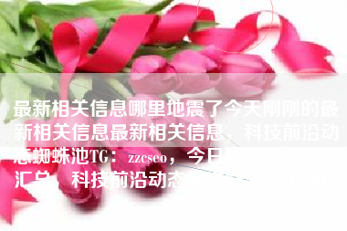 最新相关信息哪里地震了今天刚刚的最新相关信息最新相关信息，科技前沿动态蜘蛛池TG：zzcseo，今日地震最新信息汇总，科技前沿动态与蜘蛛池TG更新速递