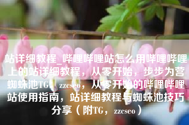 站详细教程_哔哩哔哩站怎么用哔哩哔哩上的站详细教程，从零开始，步步为营蜘蛛池TG：zzcseo，从零开始的哔哩哔哩站使用指南，站详细教程与蜘蛛池技巧分享（附TG，zzcseo）