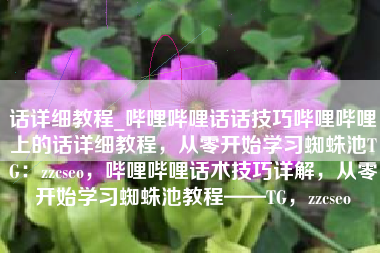 话详细教程_哔哩哔哩话话技巧哔哩哔哩上的话详细教程，从零开始学习蜘蛛池TG：zzcseo，哔哩哔哩话术技巧详解，从零开始学习蜘蛛池教程——TG，zzcseo