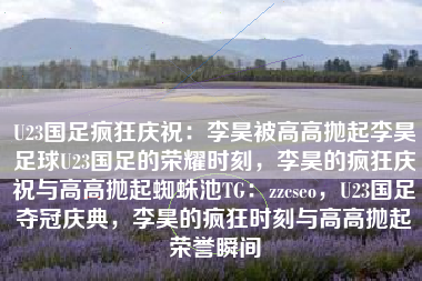 U23国足疯狂庆祝：李昊被高高抛起李昊足球U23国足的荣耀时刻，李昊的疯狂庆祝与高高抛起蜘蛛池TG：zzcseo，U23国足夺冠庆典，李昊的疯狂时刻与高高抛起荣誉瞬间