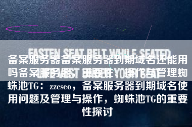 备案服务器备案服务器到期域名还能用吗备案服务器，重要性、操作与管理蜘蛛池TG：zzcseo，备案服务器到期域名使用问题及管理与操作，蜘蛛池TG的重要性探讨