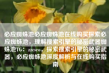 必应蜘蛛池必应蜘蛛池在线购买探索必应蜘蛛池，理解搜索引擎的秘密武器蜘蛛池TG：zzcseo，探索搜索引擎的秘密武器，必应蜘蛛池深度解析与在线购买指南