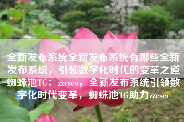 全新发布系统全新发布系统有哪些全新发布系统，引领数字化时代的变革之道蜘蛛池TG：zzcseo，全新发布系统引领数字化时代变革，蜘蛛池TG助力zzcseo