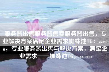 服务器出售服务器售卖服务器出售，专业解决方案满足企业需求蜘蛛池TG：zzcseo，专业服务器出售与解决方案，满足企业需求——蜘蛛池TG，zzcseo