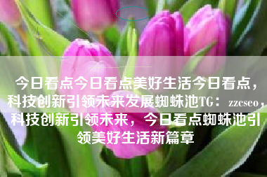 今日看点今日看点美好生活今日看点，科技创新引领未来发展蜘蛛池TG：zzcseo，科技创新引领未来，今日看点蜘蛛池引领美好生活新篇章
