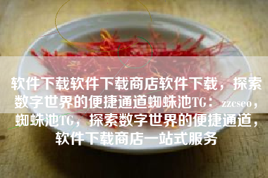 软件下载软件下载商店软件下载，探索数字世界的便捷通道蜘蛛池TG：zzcseo，蜘蛛池TG，探索数字世界的便捷通道，软件下载商店一站式服务