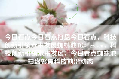 今日看点今日看点扫盘今日看点，科技创新引领未来发展蜘蛛池TG：zzcseo，科技创新引领未来发展，今日看点蜘蛛池扫盘聚焦科技前沿动态