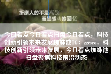 今日看点今日看点扫盘今日看点，科技创新引领未来发展蜘蛛池TG：zzcseo，科技创新引领未来发展，今日看点蜘蛛池扫盘聚焦科技前沿动态