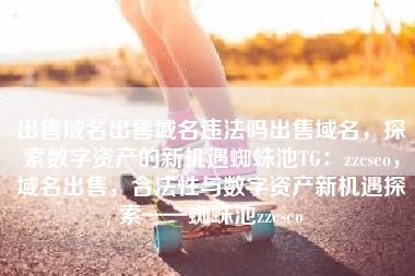 出售域名出售域名违法吗出售域名，探索数字资产的新机遇蜘蛛池TG：zzcseo，域名出售，合法性与数字资产新机遇探索——蜘蛛池zzcseo