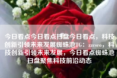 今日看点今日看点扫盘今日看点，科技创新引领未来发展蜘蛛池TG：zzcseo，科技创新引领未来发展，今日看点蜘蛛池扫盘聚焦科技前沿动态