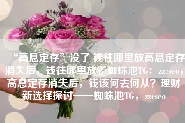 “高息定存”没了 钱往哪里放高息定存消失后，钱往哪里放？蜘蛛池TG：zzcseo，高息定存消失后，钱该何去何从？理财新选择探讨——蜘蛛池TG，zzcseo