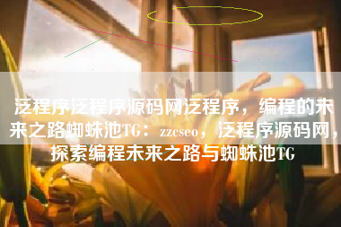 泛程序泛程序源码网泛程序，编程的未来之路蜘蛛池TG：zzcseo，泛程序源码网，探索编程未来之路与蜘蛛池TG