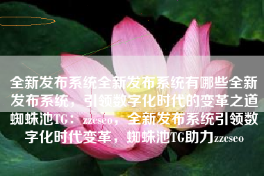 全新发布系统全新发布系统有哪些全新发布系统，引领数字化时代的变革之道蜘蛛池TG：zzcseo，全新发布系统引领数字化时代变革，蜘蛛池TG助力zzcseo